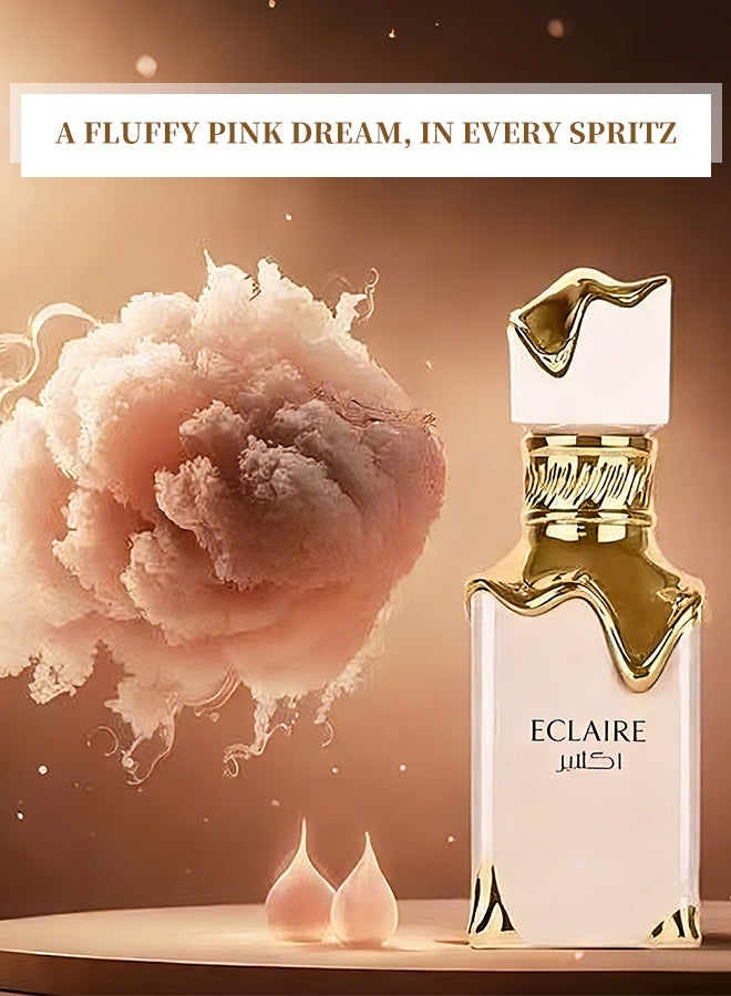 عطر بودرة البان كيك القورماند 100 مل، برائحة حلوة وكريمية تشبه الحلوى للنساء، بنفحات فانيليا دافئة ومريحة، أو دو بارفان طويل الثبات، هدية مثالية لعاشقات العطور الحلوة. - Image 5